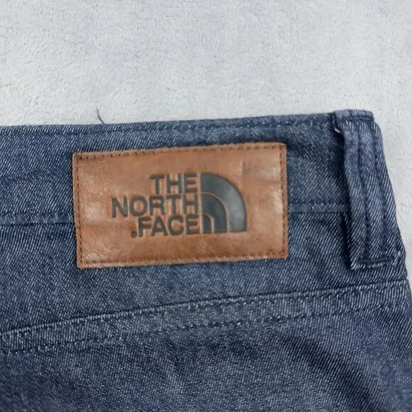 The North Face Tungsted Pants Women's 2 Blue Dark Wash Stretch Mid Rise Hiking - Picture 7 of 13
